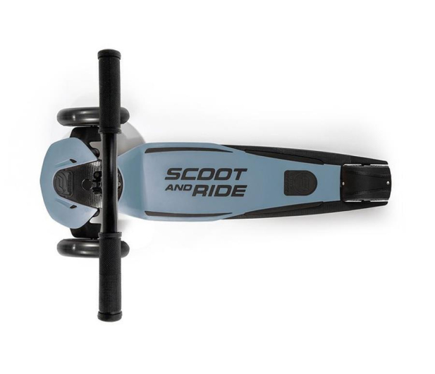 Scoot & Ride Highwaykick 5 LED Hulajnoga balansowa 5+ Steel - 1017194 - zdjęcie 5